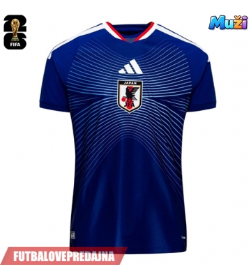 Lacne Muži Futbalové dres Japonsko MS 2026 Krátky Rukáv - Domáci